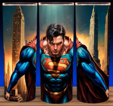 Superman Angry Man of Steel Comic Book Hero  Cup Mug  Tumbler 20oz - $19.75