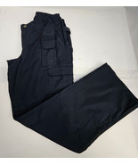 5.11 Tactical Series Cargo Pants Black Womens Size 8 Regular 29x30 Mid R... - $14.43