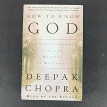How to Know God The Soul&#39;s Journey by Deepak Chopra Audiobook Cassette Tape - $13.46