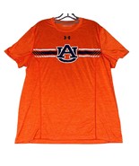 Under Armour Mens Auburn Sideline Tech Tee Loose Heatgear Orange Shirt S... - £18.94 GBP