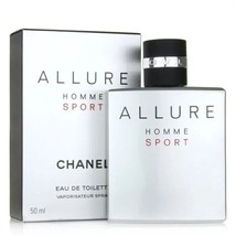 CHANEL Allure Homme Sport Eau de Toilette Cologne Spray 1.7oz 50ml SEALE... - £100.29 GBP