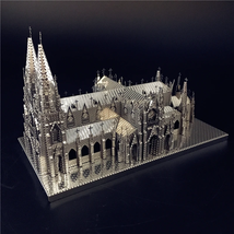 IRON STAR 3D Puzzle Metal Assembly Model St. Patrick&#39;S Cathedral Kits DI... - £31.20 GBP