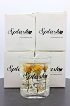 4 Pack! Splash Fresh Bath &amp; Body Handmade Rose Gel Candles, 8oz Jars Single Wick - £19.25 GBP