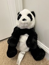 Ikea Panda Kramig Plush Stuffed Animal 12&quot;  Wildlife Plushie Super Soft - £12.82 GBP