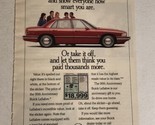 1993 Buick LeSabre Vintage Print Ad Advertisement pa16 - $6.92