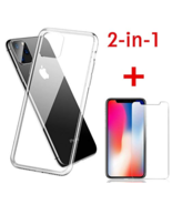 iPhone 11 Pro Max Case | Flexible TPU Frame | Clear Protective Cover 6.5... - £6.29 GBP