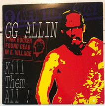 Gg Allin ‘Kill Them All!’ 10” - £37.21 GBP