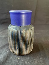 Vintage ALDO LONDI BITOSSI Petit Vase / Cache &quot; Seta &quot; Sgraffito Italien Poterie - £80.25 GBP