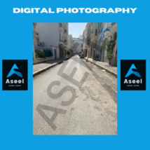 Paesaggio urbano sereno - Tunisi City Street View 2022, fotografia digitale... - £1.28 GBP