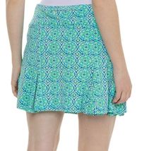NWT G LIFESTYLE MEDALLION SEAFOAM GOLF FLOUNCE GODET SKORT S M L image 2