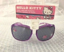 NEW NWT  kids HELLO KITTY  Purple with bling Sunglasses  100% UVA/UVB  05 - $6.99