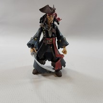 Disney Zizzle Pirates Of The Caribbean Swashbucklers Captain Jack Sparrow Figure - £7.24 GBP
