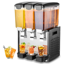 VEVOR Commercial Beverage Dispenser, 3 Tanks 10 L Per Tank Juice Dispenser - $373.90