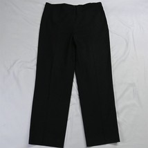 Talbots 14 Black Classic Side Zip Trouser Dress Pants - £14.87 GBP