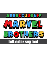 Marvel Brothers Font - $3.00
