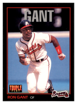 1993 Triple Play Ron
  Gant   Atlanta Braves Baseball Card
  GMMGD - £0.68 GBP