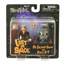 Lost in Space- Dr. Smith &amp; B9 Robot 2-pack Minimates by Diamond Select - £14.69 GBP
