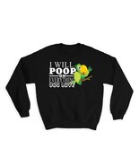 Parrot Cartoon Poop On Everything : Gift Sweatshirt Bird Nature Airbrush... - $39.50 CAD