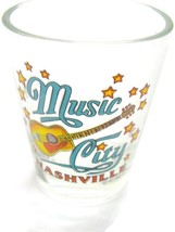 Music City Nashville Shot Glass Guitar Man Cave Bar Novelty Souvenir Gift - £12.81 GBP