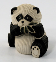 Artesiania Rinconada Panda Figurine Uruguay 1981 Handmade #202 J.J. Madi... - $16.99