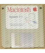 Vintage Macintosh System Boot Disk (1.4mb) Color Classic Mac OS Version 7.1 - £7.97 GBP