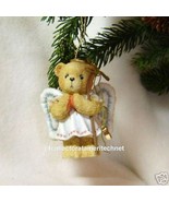 Cherished Teddies Ornament 1992 Angel w/Staff MIB - £20.04 GBP