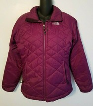 The North Face Womens Purple Primaloft Quilted Puffer Jacket Size S Small - £31.44 GBP