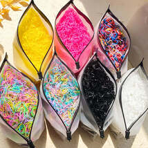 500/1000/2000pcs Girls Colourful Disposable Rubber Band Hair Ties Headba... - €3,00 EUR+