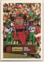 Ervin Collier signed autographed Football card - £7.69 GBP