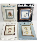 Picture Cross Stitch Kit Lot of 4 Dale Burdett Red Farm Studios JCA Jess... - €11,31 EUR