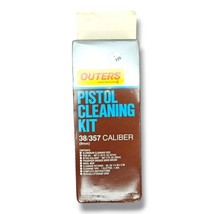 Outers Vintage Pistol Gun Cleaning Kit .357 Caliber .38 9mm Complete New... - £23.47 GBP