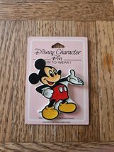 Gibson Greetings Disney Mickey Mouse Pin/Pinback, 2.5&#39;&#39; Length - $7.03 CAD