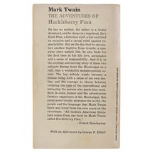 Mark Twain Adventures of Huckleberry Finn 1959 Edition Vintage Paperback Book image 2