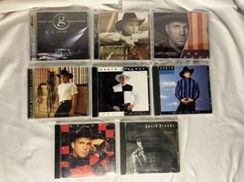 Garth Brooks CD Lot X9 Ropin The Wind No Fences In Pieces Scarecrow Sevens - £23.30 GBP