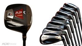 Last Set Taylor Fit Iron Set Stiff S Flex Made Golf Clubs Free #5 Fairway Wood - £208.20 GBP