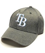 Tampa Bay Rays MLB Fan Favorite Gray Rodeo MVP Hat Cap Adult Men&#39;s Snapback - £18.09 GBP