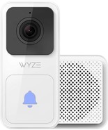 Wyze Video Doorbell With Chime (Horizontal Wedge Included), 1080P Hd, Ha... - £29.04 GBP
