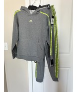 BNWT Adidas cotton blend Big boys track suit set, Hoodie/Jogger, Size L(... - $74.54 CAD
