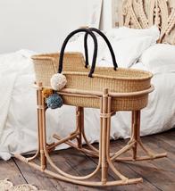Moses basket for baby | platform bed | Baby shower gift | Baby bed  - £117.95 GBP