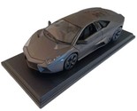 Lamborghini Reventon Dark Matte Gray 1/18 Diecast Model Car by Maisto w ... - £19.51 GBP