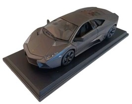 Lamborghini Reventon Dark Matte Gray 1/18 Diecast Model Car by Maisto w ... - £19.43 GBP