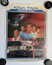 Star Trek The Motion Picture 18&quot; x 24&quot; Coca Cola Promo Movie Poster - $7.92