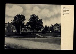 1907 SCHENECTADY N.Y. Corner Lenox &amp; Douglas Road * UDB posted 1c stamp - $4.90