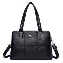 3-Layer Large Capacity Women&#39;s Shoulder Bag Women&#39;s Leather Casual Handbags Desi - £49.16 GBP