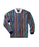 Chubbies Men's Legacy Shirt Stripes Long Sleeve Collar Preppy Casual Large - $39.99