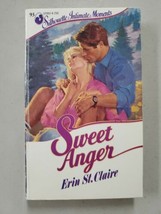 Sweet Anger Sandra Brown Erin St Claire FIRST EDITION 1985 Paperback Vintage - £11.80 GBP