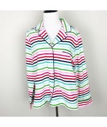 NWT Kate Spade Dream A Little Dream Pajama Top Multicolored Stripe Size ... - $19.69