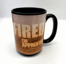 2004 The Apprentice You&#39;re Fired Coffee Mug Donald Trump Brown &amp; Black Rare - $12.97