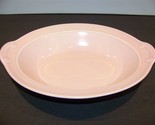 Lu-Ray Pastels 9&quot; Pink Vegetable Dish LuRay - $26.99
