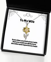 Useful Wife Gifts, Every time You Look at me I Wish That You Could See All The L - £39.12 GBP